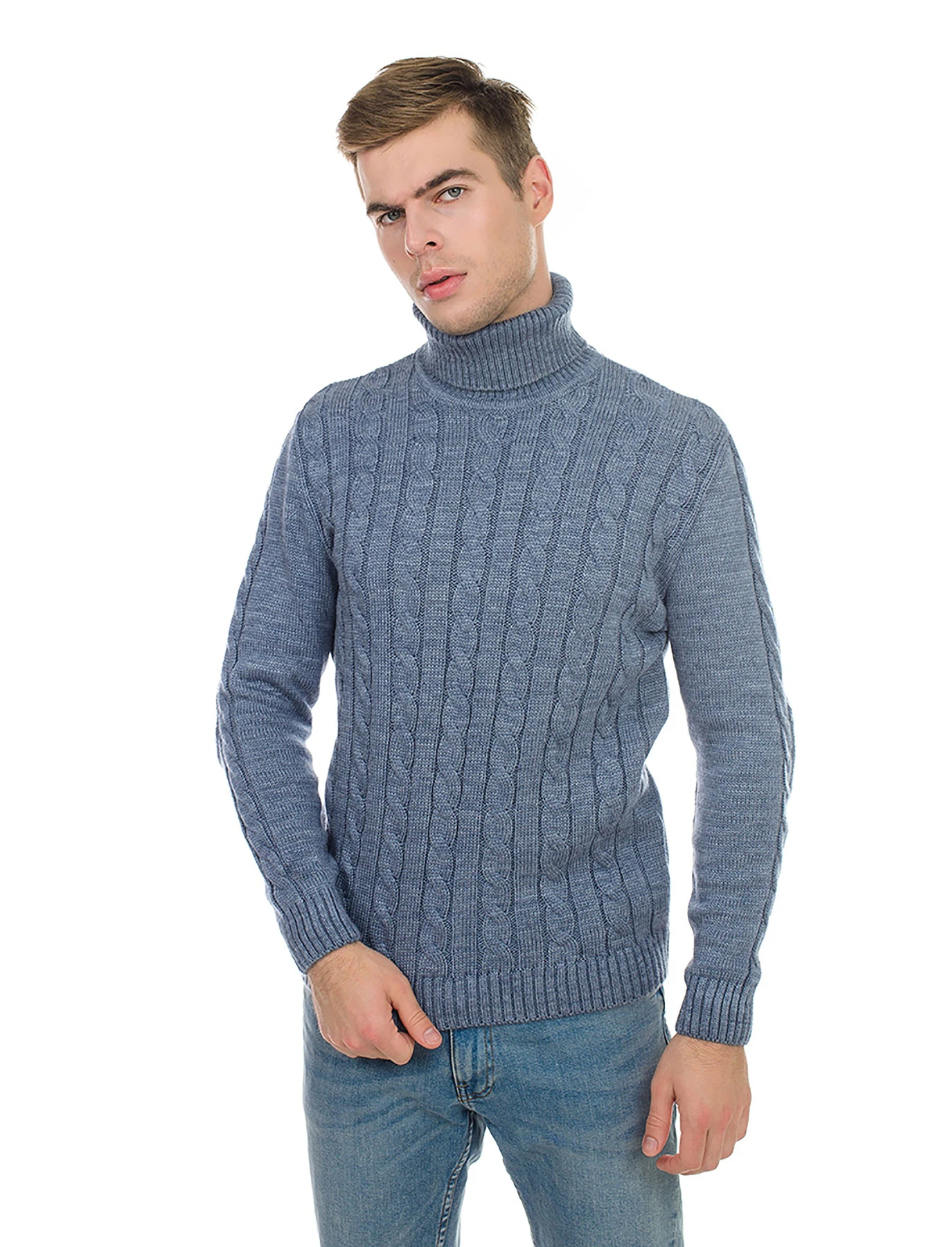 Свитры и кардиганы SVTR модель 297jeansTTNSVTR Свитры и кардиганы SVTR модель 297jeansTTNSVTR Фото
