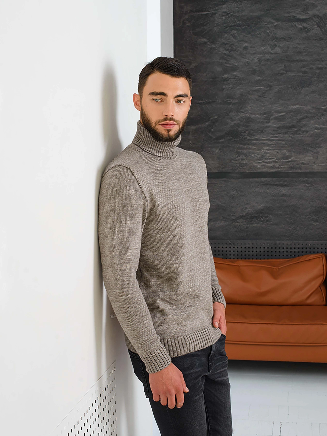 Свитры и кардиганы SVTR модель 268cappuccinoTTNSVTR Свитры и кардиганы SVTR модель 268cappuccinoTTNSVTR Фото