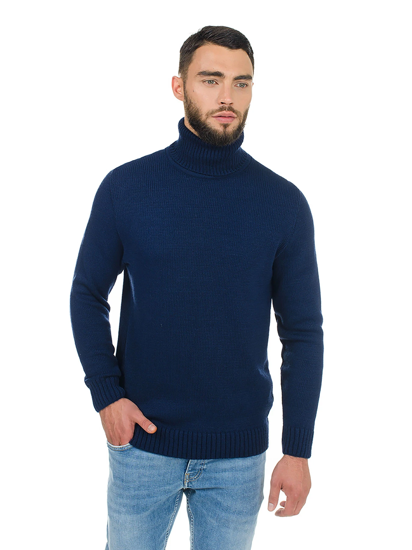 Свитры и кардиганы SVTR модель 268darkblueTTNSVTR Свитры и кардиганы SVTR модель 268darkblueTTNSVTR Фото