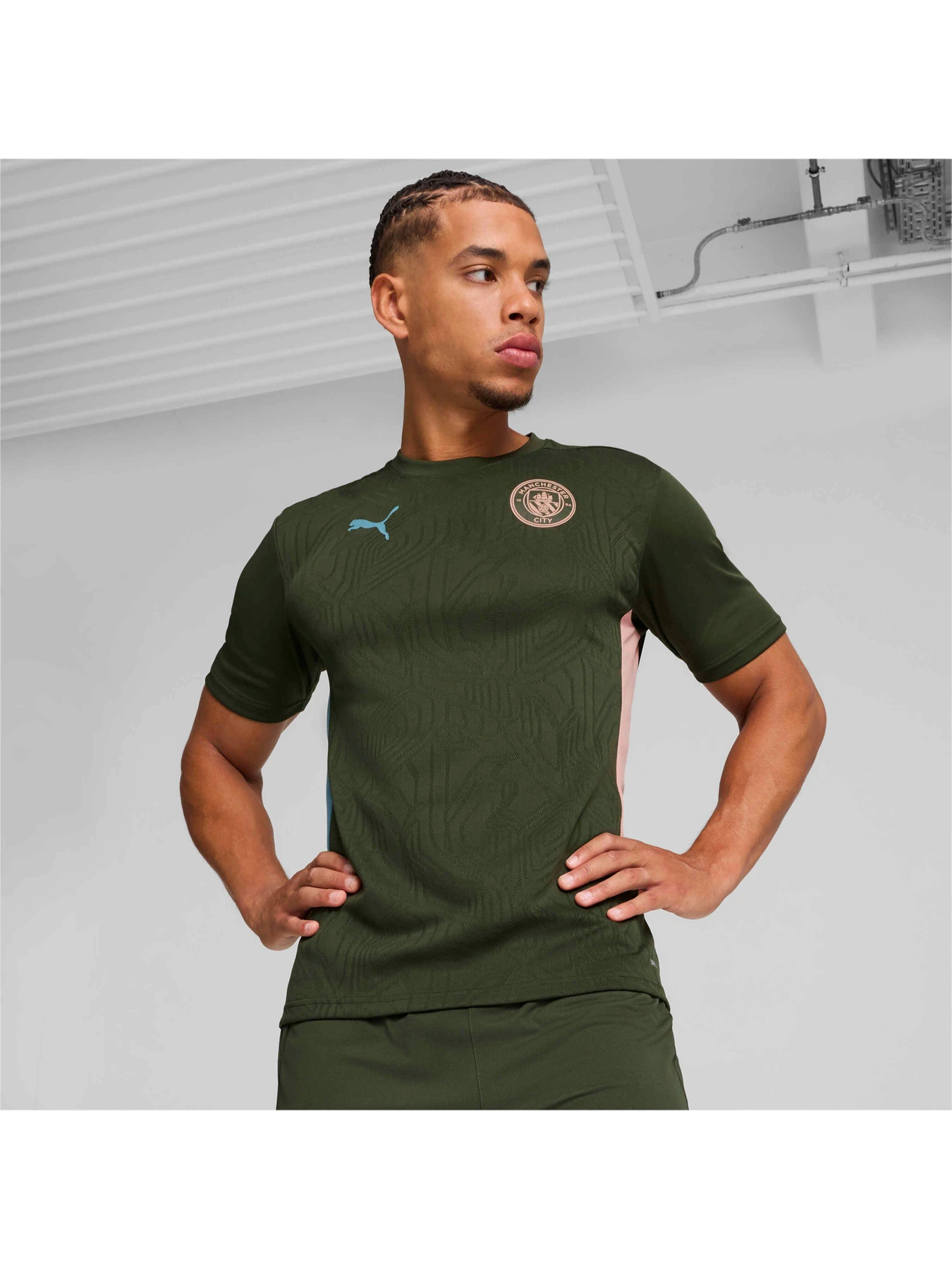 Футболки і поло PUMA Mcfc Training Jersey модель 777521 Фото