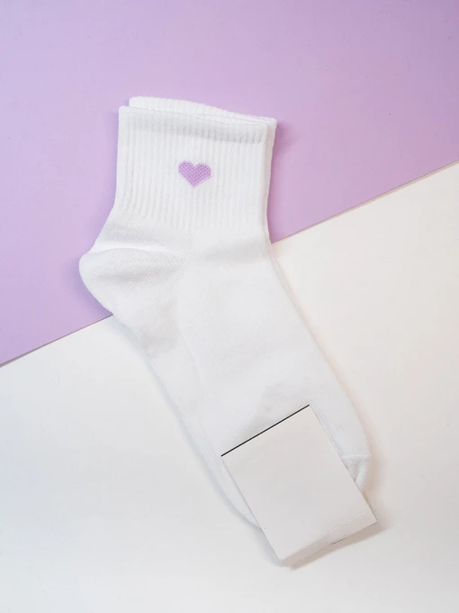 Шкарпетки та гольфи ISSA Plus модель NS-383_белый Фото