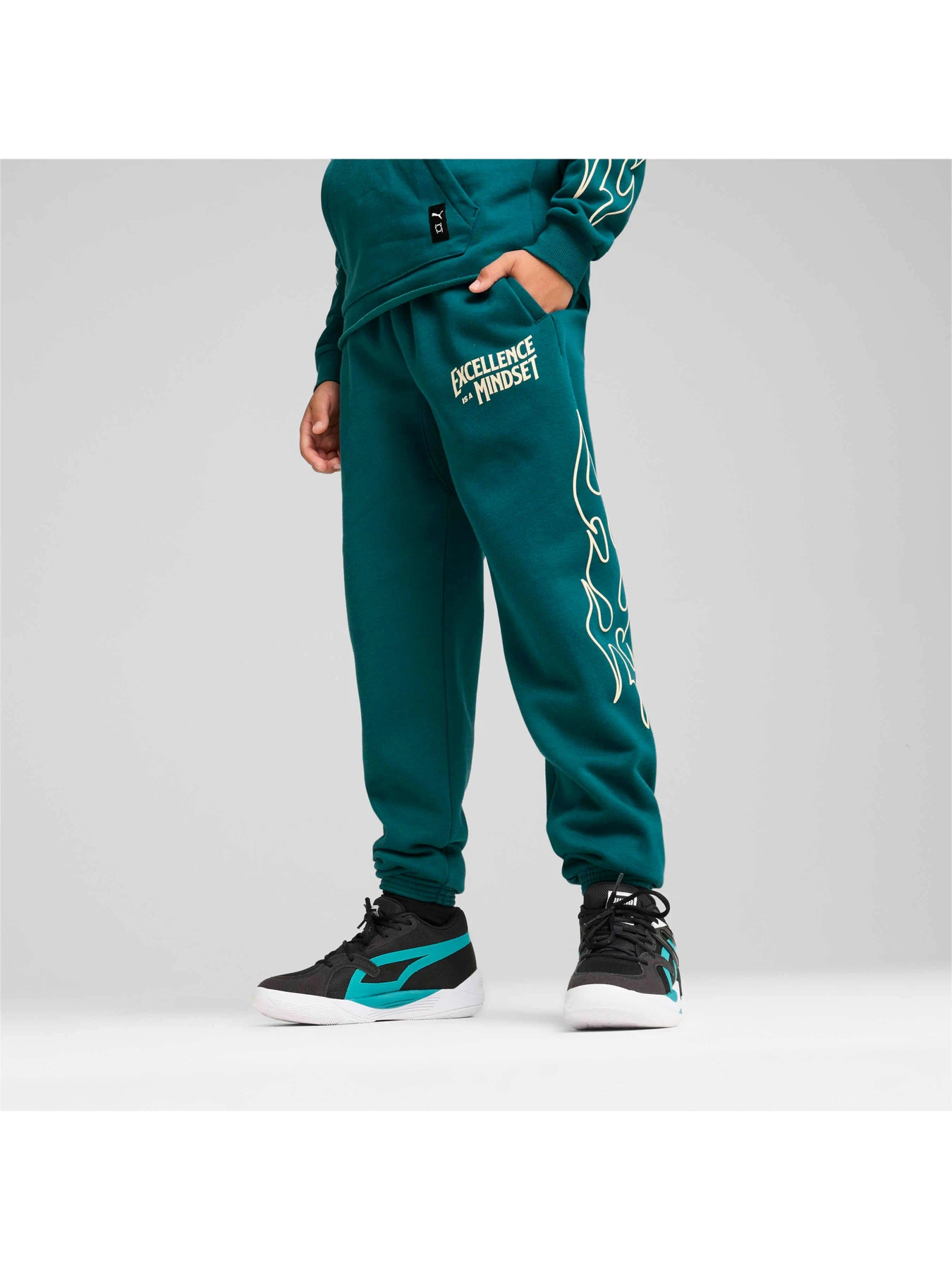 Брюки PUMA Basketball Caution Pants модель 626522 Фото