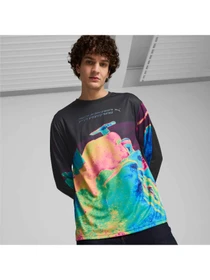Худи и свитшоты PUMA Ferrari Race Stmnt Ls Tee модель 627039 Фото