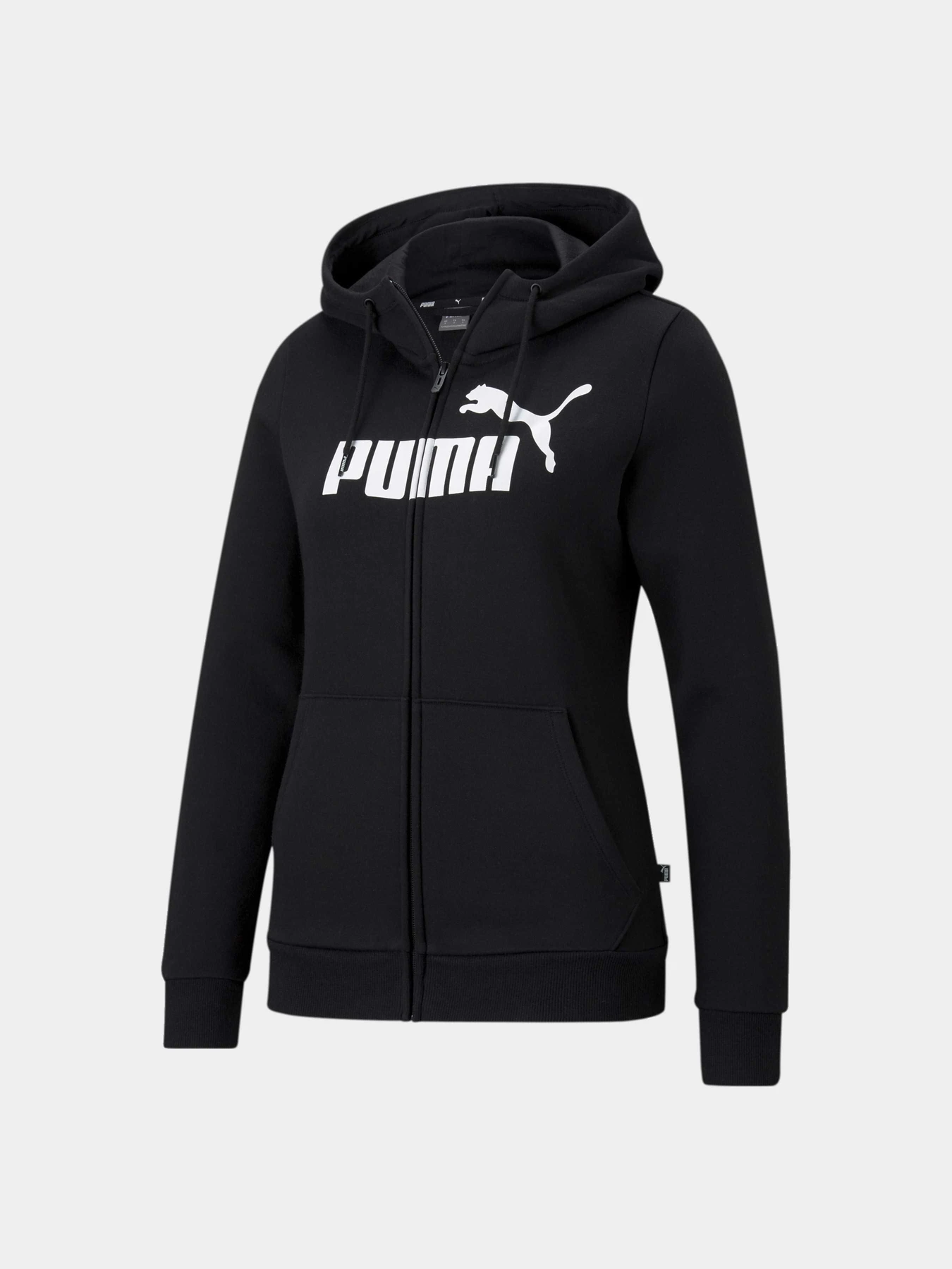 Худи и свитшоты PUMA Ess Logo Full-zip Hoodie модель 586806 Худи и свитшоты PUMA Ess Logo Full-zip Hoodie модель 586806 Фото