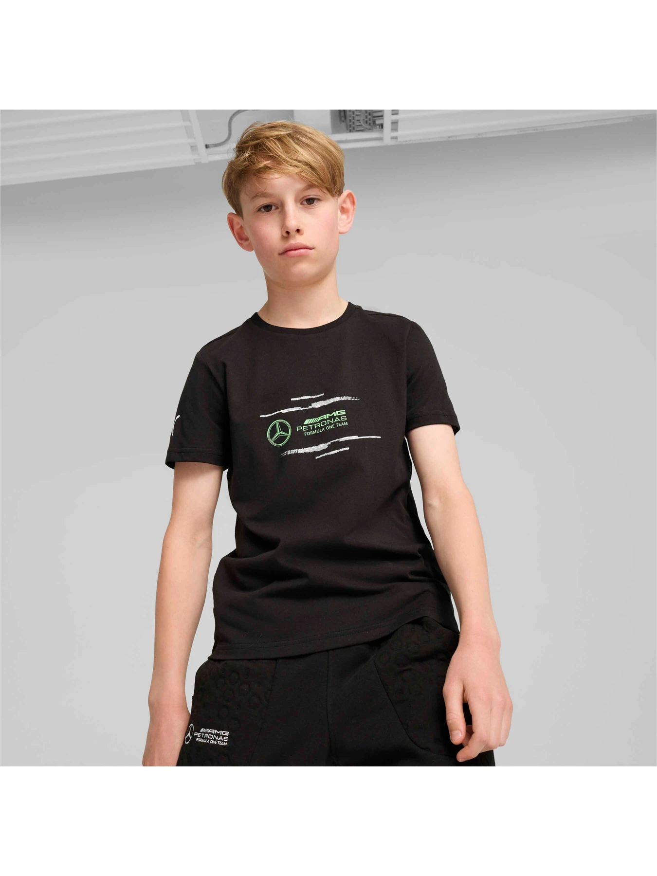 Футболки и поло PUMA Mapf1 Kids Logo Tee модель 627358 Футболки и поло PUMA Mapf1 Kids Logo Tee модель 627358 Фото