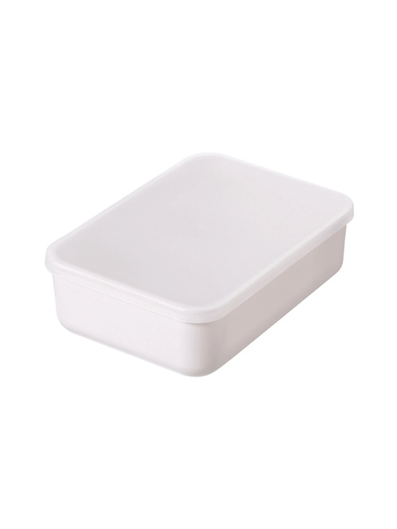 Ящик для хранения с крышкой пластиковый белый MBM HOME модель FH-10/FH-15 WHITE Ящик для хранения с крышкой пластиковый белый MBM HOME модель FH-10/FH-15 WHITE Фото