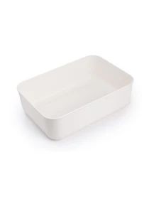 Ящик для хранения с крышкой пластиковый белый MBM HOME модель FH-10/FH-15 WHITE Фото