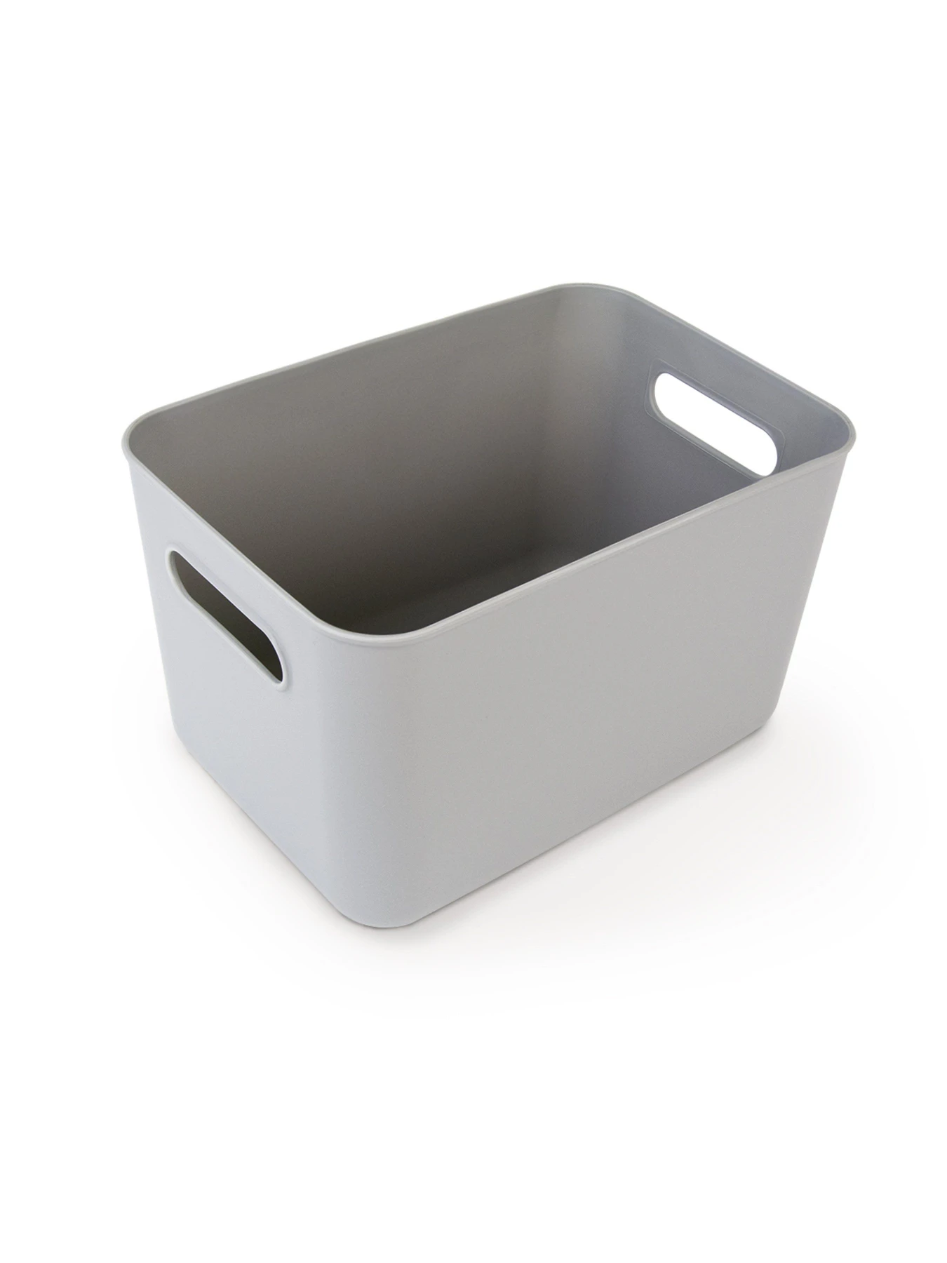 Ящик для хранения с крышкой пластиковый серый MBM HOME модель FH-11/FH-15 GRAY Ящик для хранения с крышкой пластиковый серый MBM HOME модель FH-11/FH-15 GRAY Фото