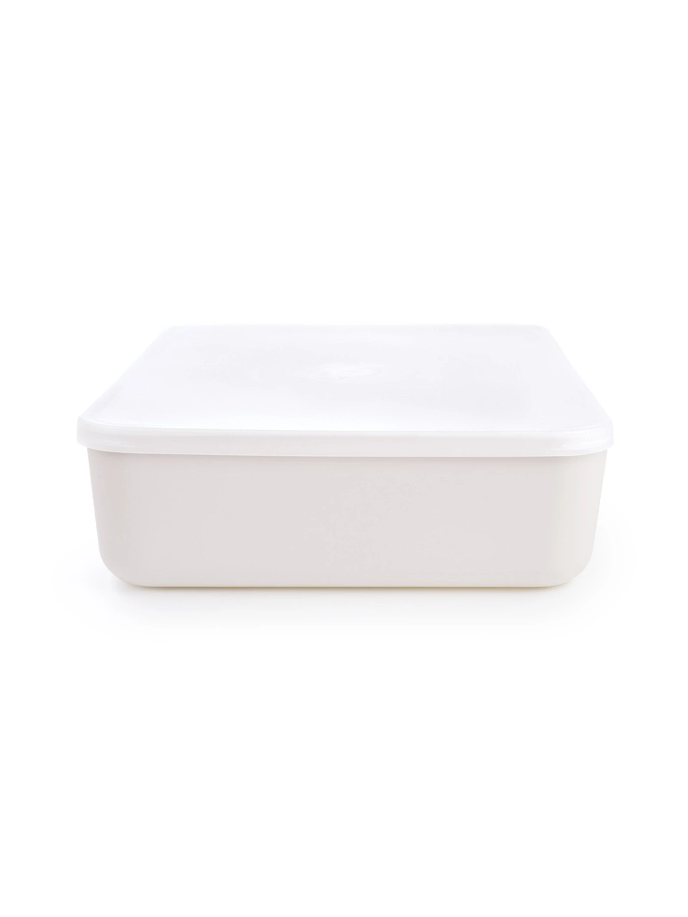 Ящик для хранения с крышкой пластиковый белый MBM HOME модель FH-12/FH-16 WHITE Ящик для хранения с крышкой пластиковый белый MBM HOME модель FH-12/FH-16 WHITE Фото