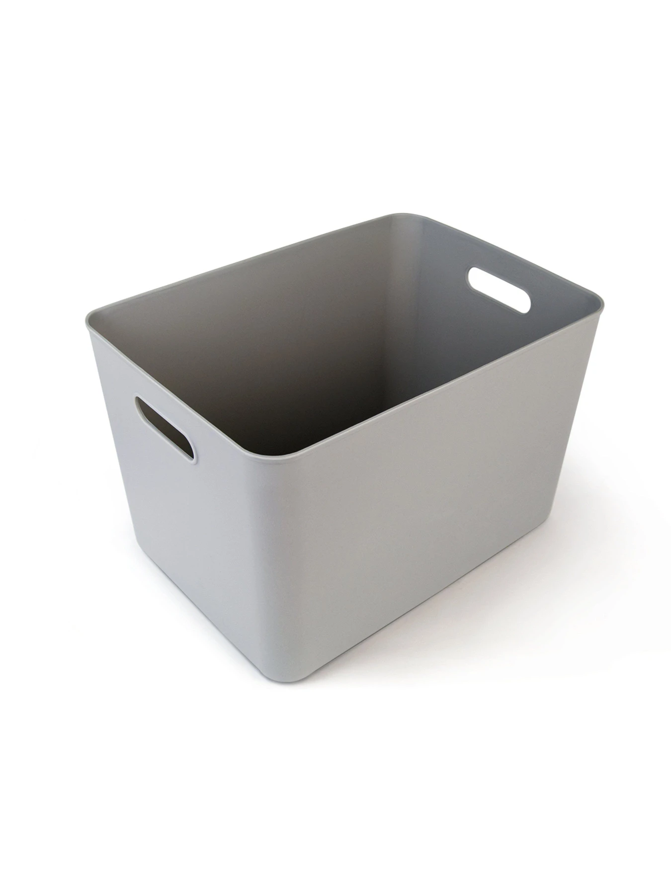 Ящик для хранения с крышкой пластиковый серый MBM HOME модель FH-14/FH-16 GRAY Ящик для хранения с крышкой пластиковый серый MBM HOME модель FH-14/FH-16 GRAY Фото