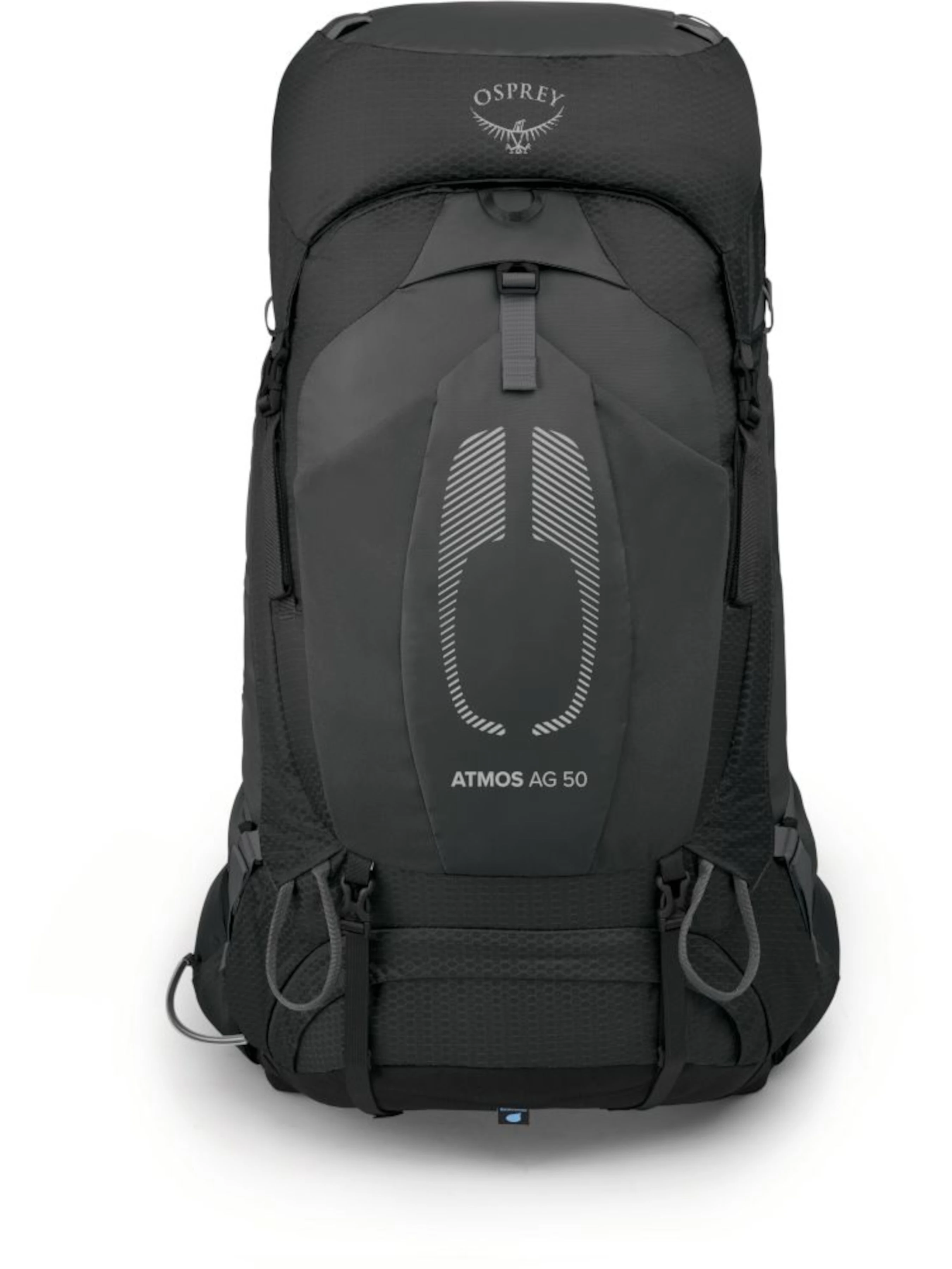 Osprey Atmos Ag 50 Повсякденний рюкзак колір чорний фото 2