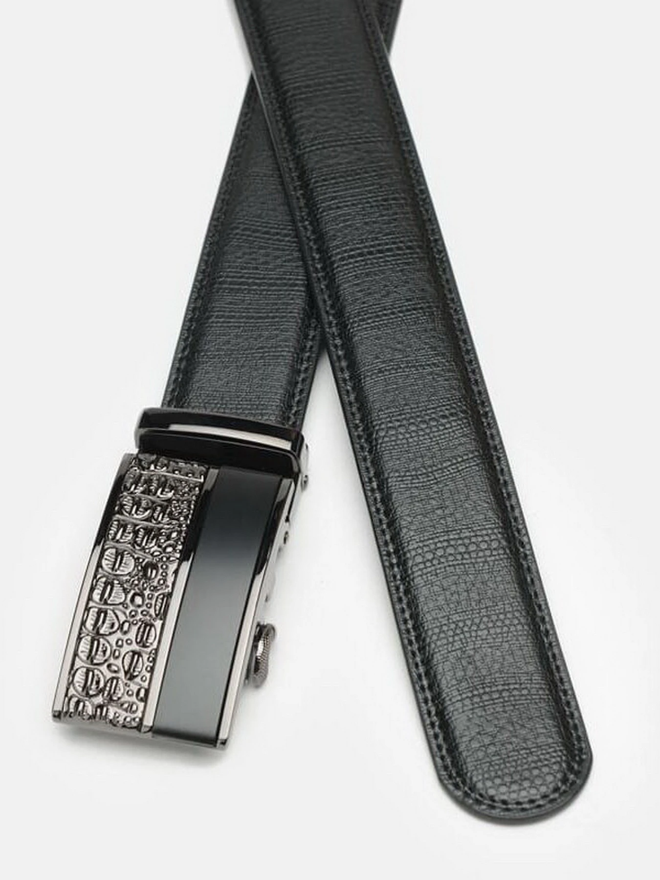 Ремни Borsa Leather модель CV1654-2-black Фото