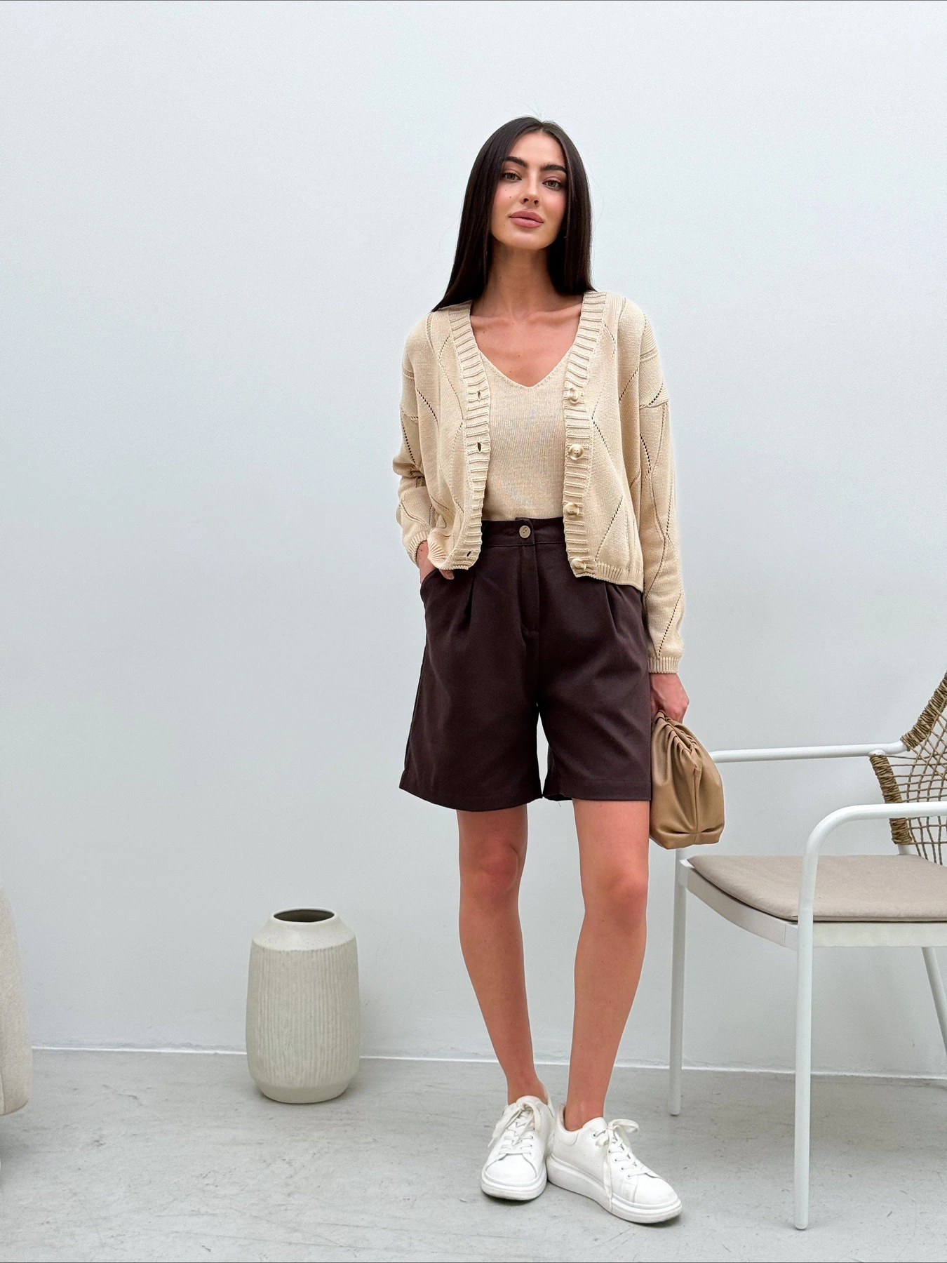 Свитры и кардиганы ART KNIT модель 35650 Фото