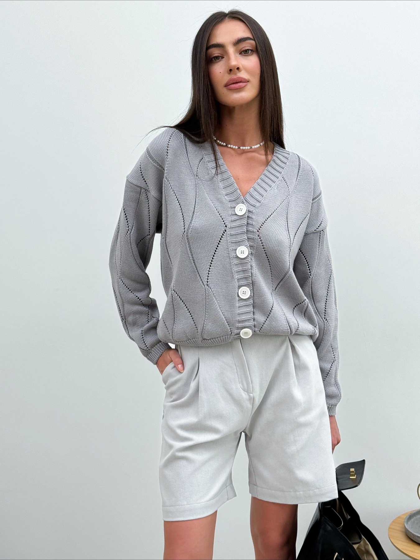 Свитры и кардиганы ART KNIT модель 35652 Фото
