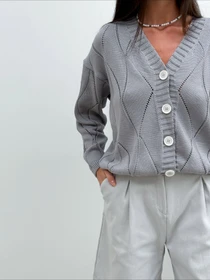 Свитры и кардиганы ART KNIT модель 35652 Фото