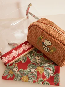 Набор из 3 косметичек Snoopy с тропическим принтом Women'secret модель 4848781-98 Фото