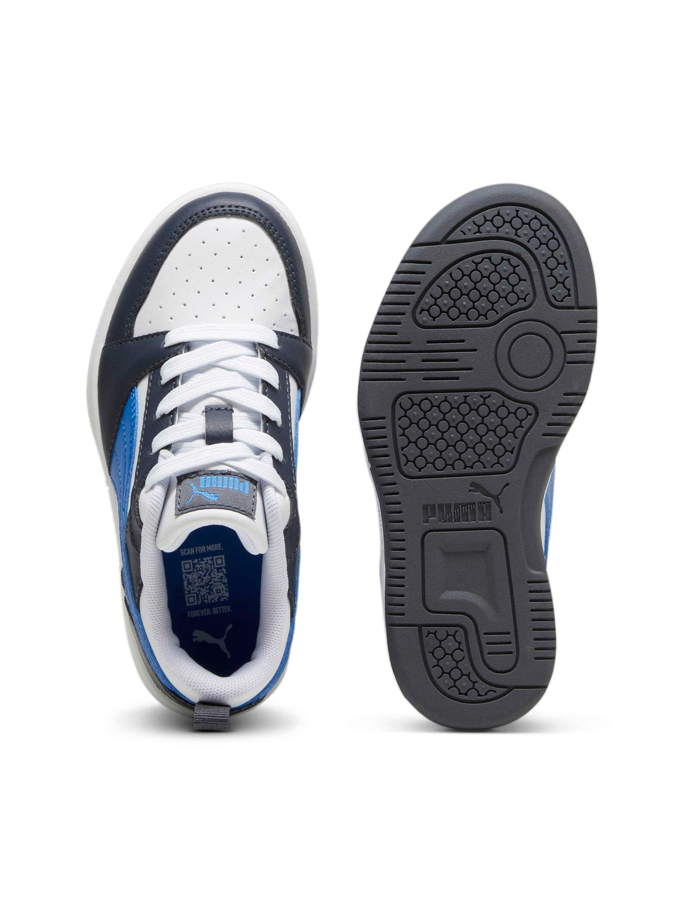 Кеды PUMA Rebound V6 Lo Ps модель 393834 Кеды PUMA Rebound V6 Lo Ps модель 393834 Фото