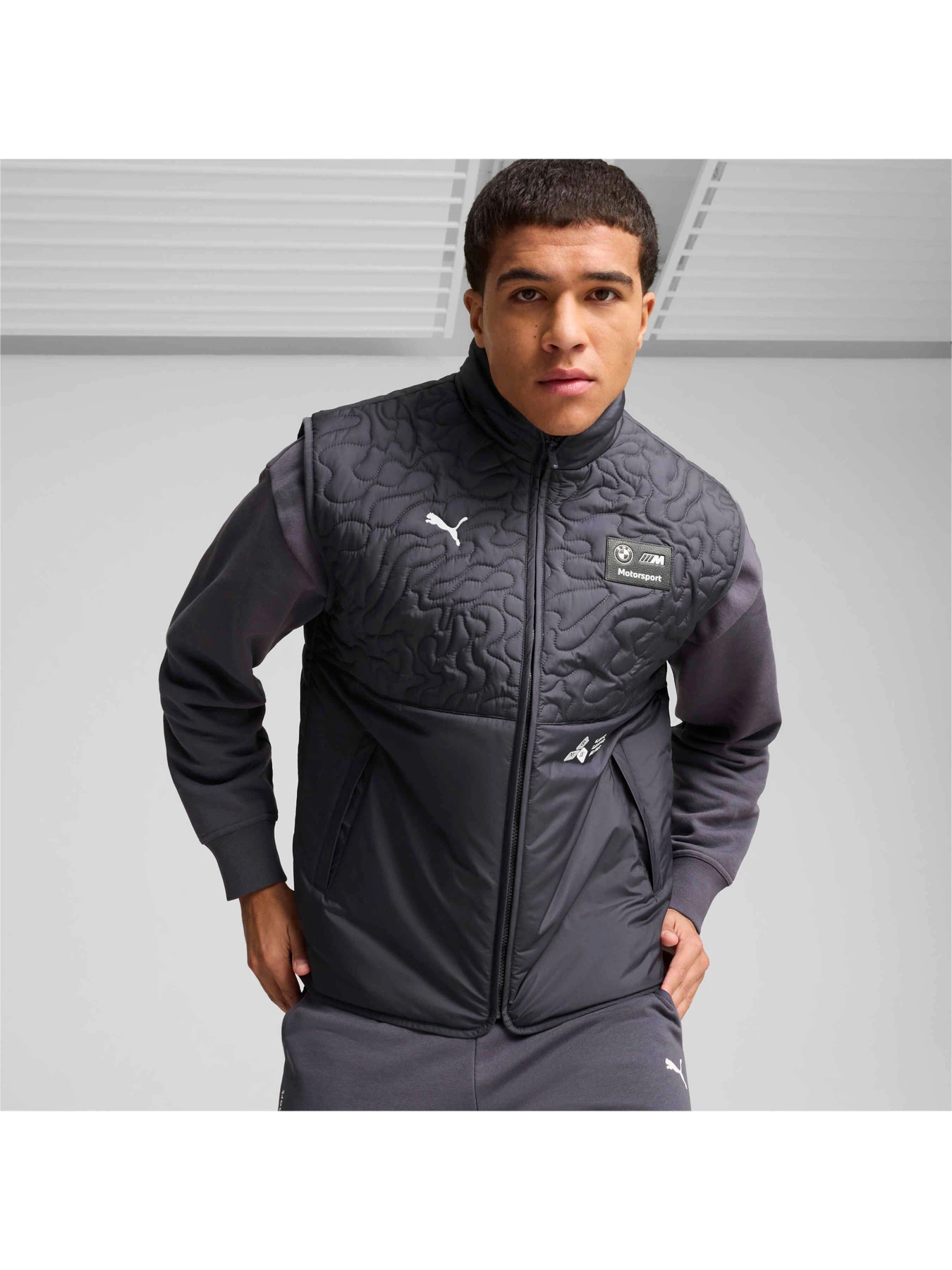 Куртки и дубленки PUMA Bmw Mms Statement Vest модель 627287 Куртки и дубленки PUMA Bmw Mms Statement Vest модель 627287 Фото