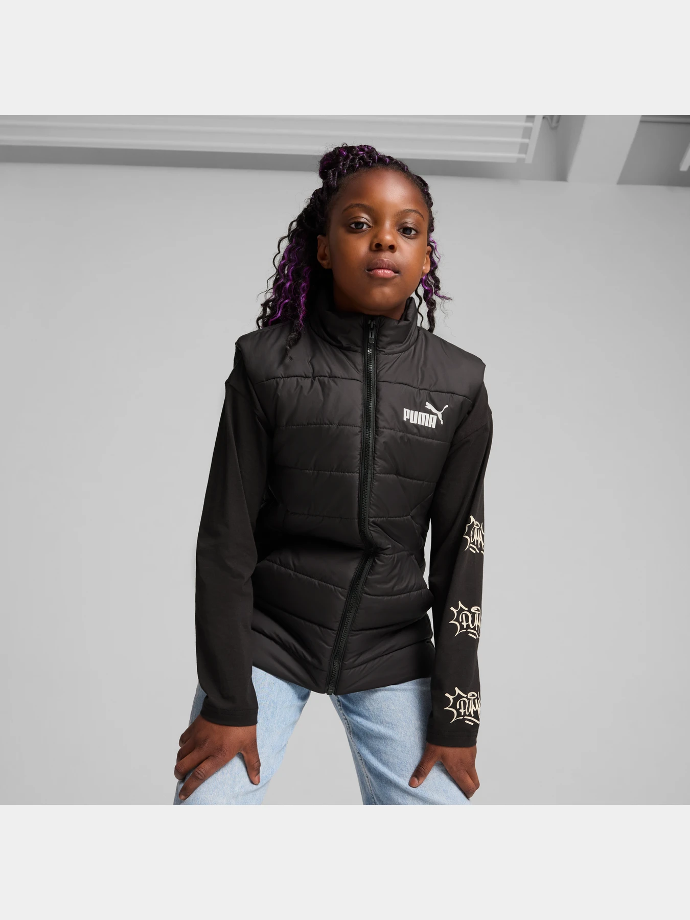 Куртки та дублянки PUMA Ess Padded Vest модель 626501 Куртки та дублянки PUMA Ess Padded Vest модель 626501 Фото