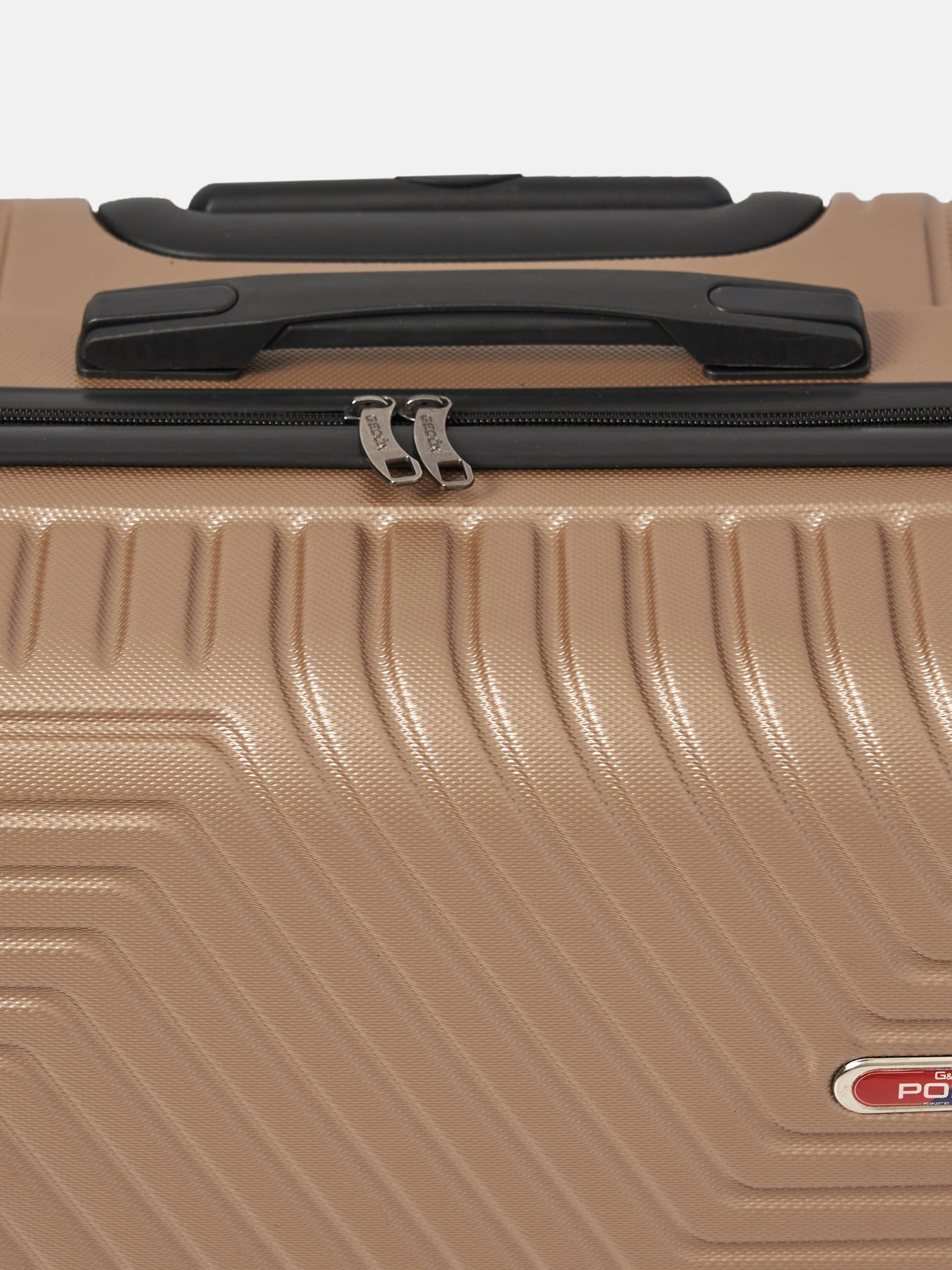 Дорожные сумки и чемоданы Ricco Grande модель T1ABS600gold-XL Фото