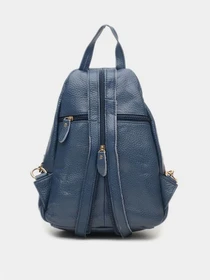 Рюкзаки Borsa Leather модель K1162-blue Фото