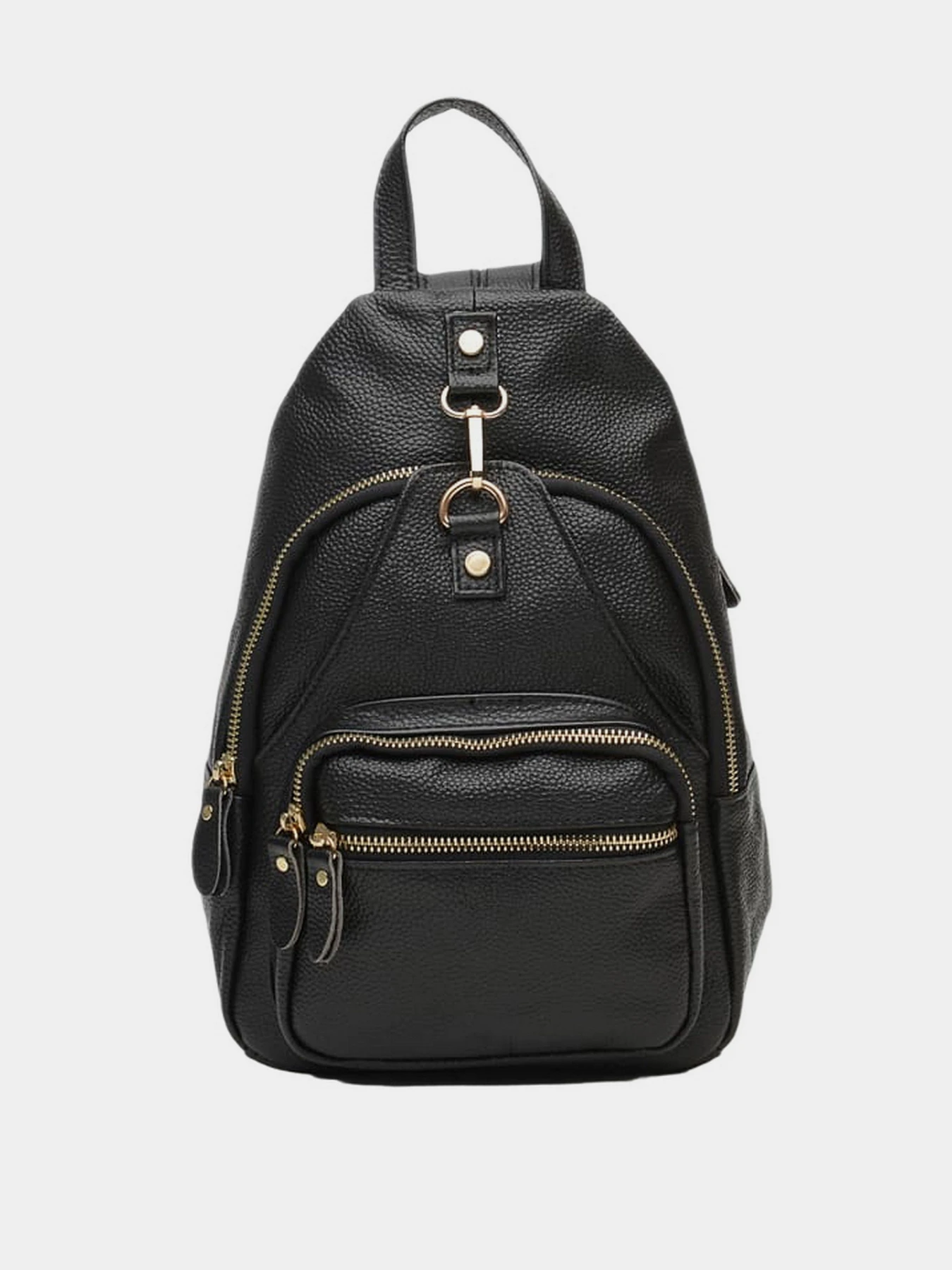 Рюкзаки Borsa Leather модель K1162-black Рюкзаки Borsa Leather модель K1162-black Фото