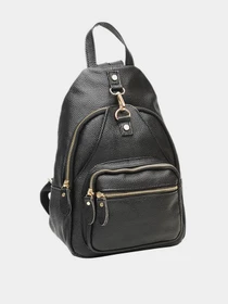 Рюкзаки Borsa Leather модель K1162-black Фото