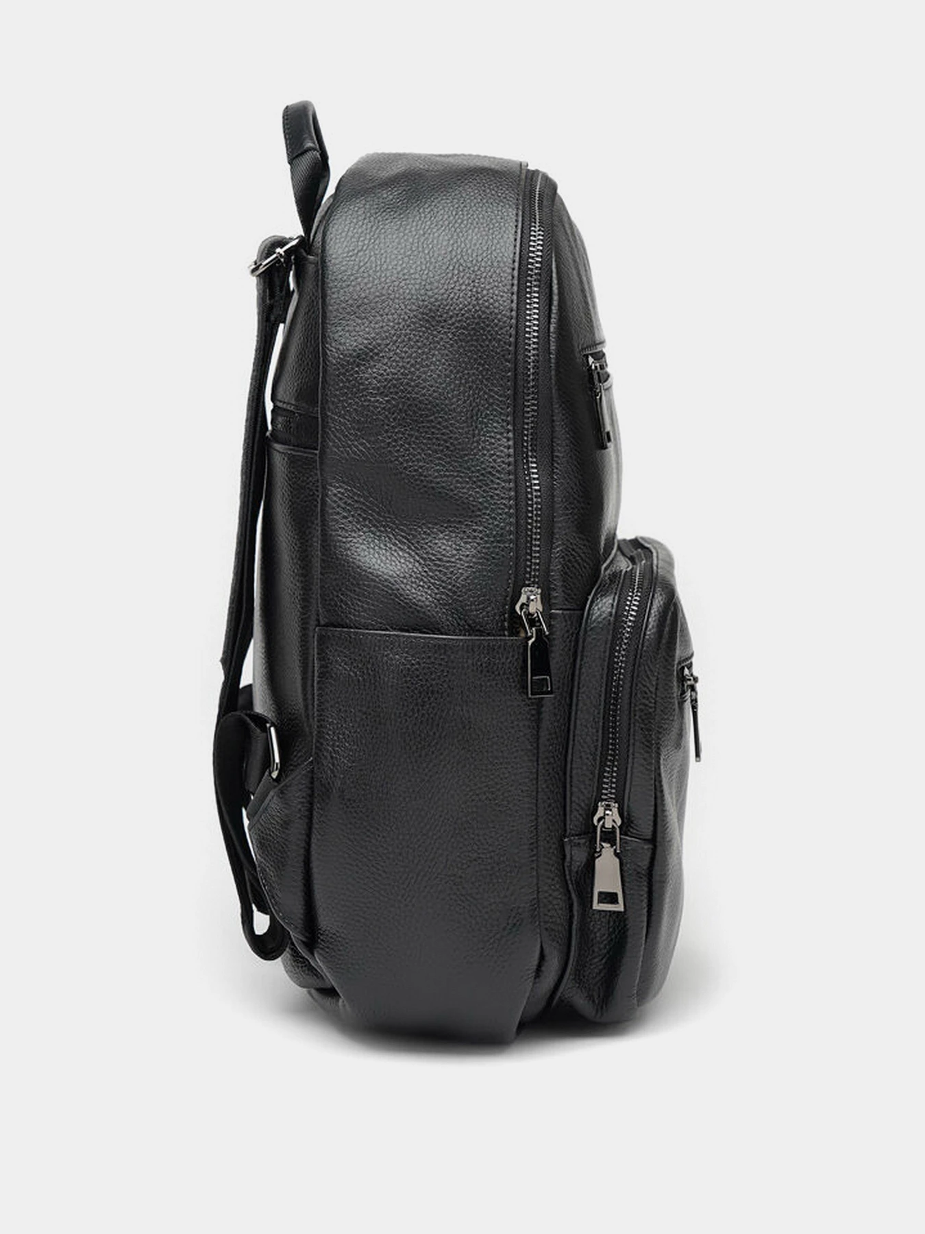 Рюкзаки Borsa Leather модель K12626-black Рюкзаки Borsa Leather модель K12626-black Фото