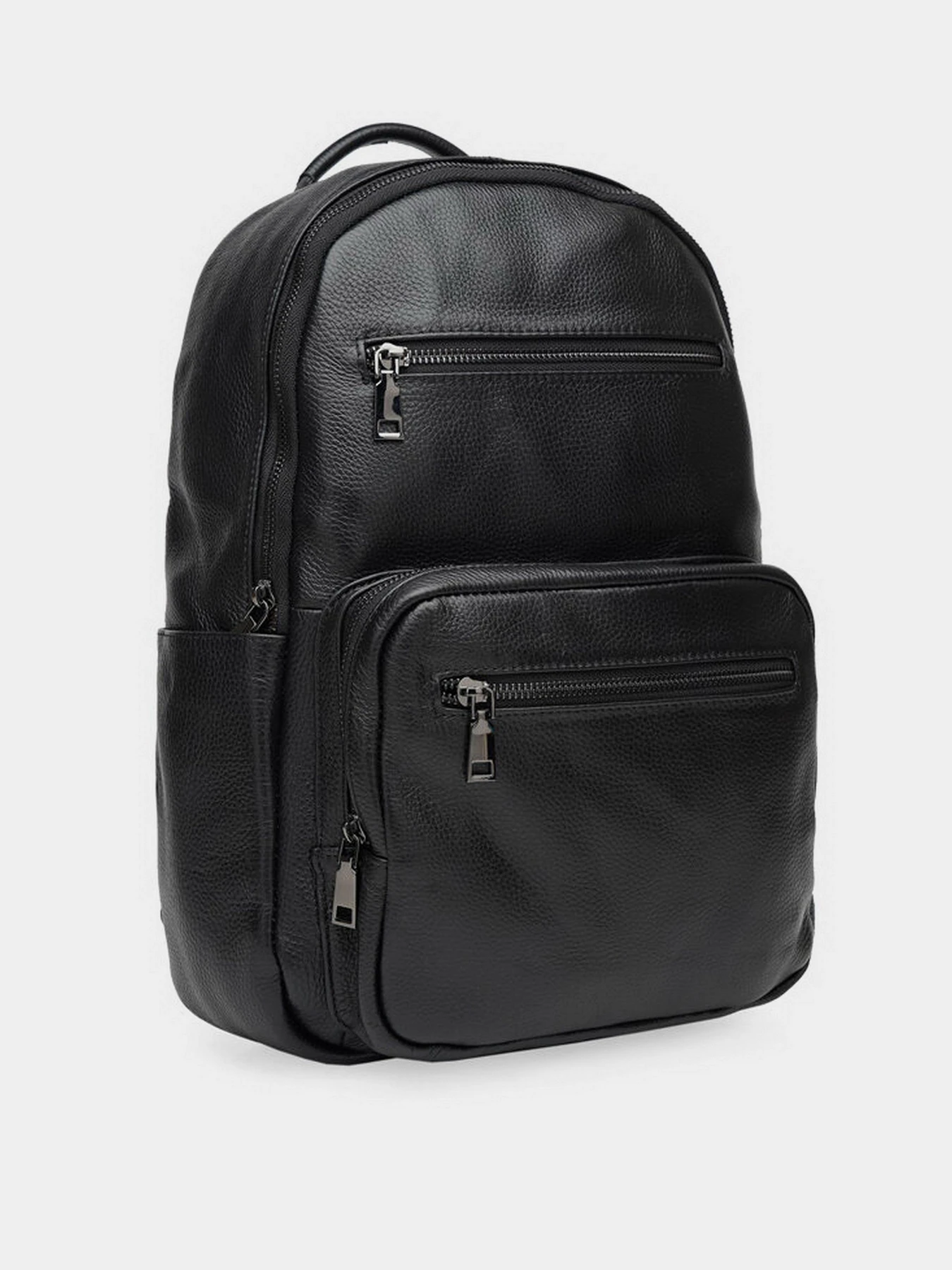 Рюкзаки Borsa Leather модель K12626-black Рюкзаки Borsa Leather модель K12626-black Фото