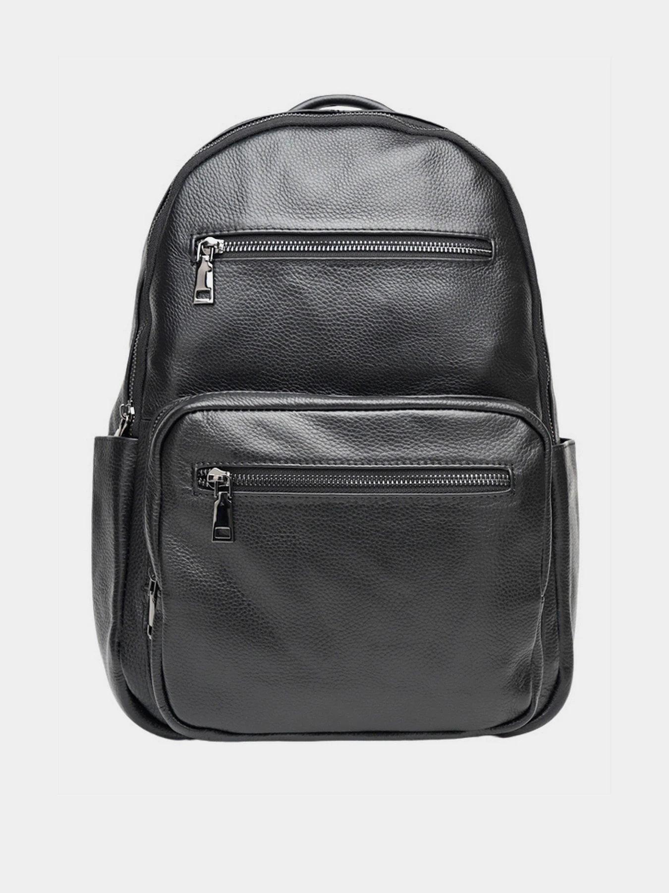 Рюкзаки Borsa Leather модель K12626-black Рюкзаки Borsa Leather модель K12626-black Фото