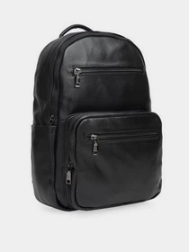 Рюкзаки Borsa Leather модель K12626-black Фото
