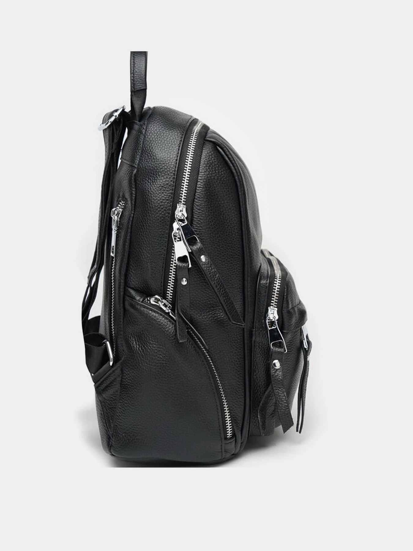 Рюкзаки Borsa Leather модель K12045-black Фото