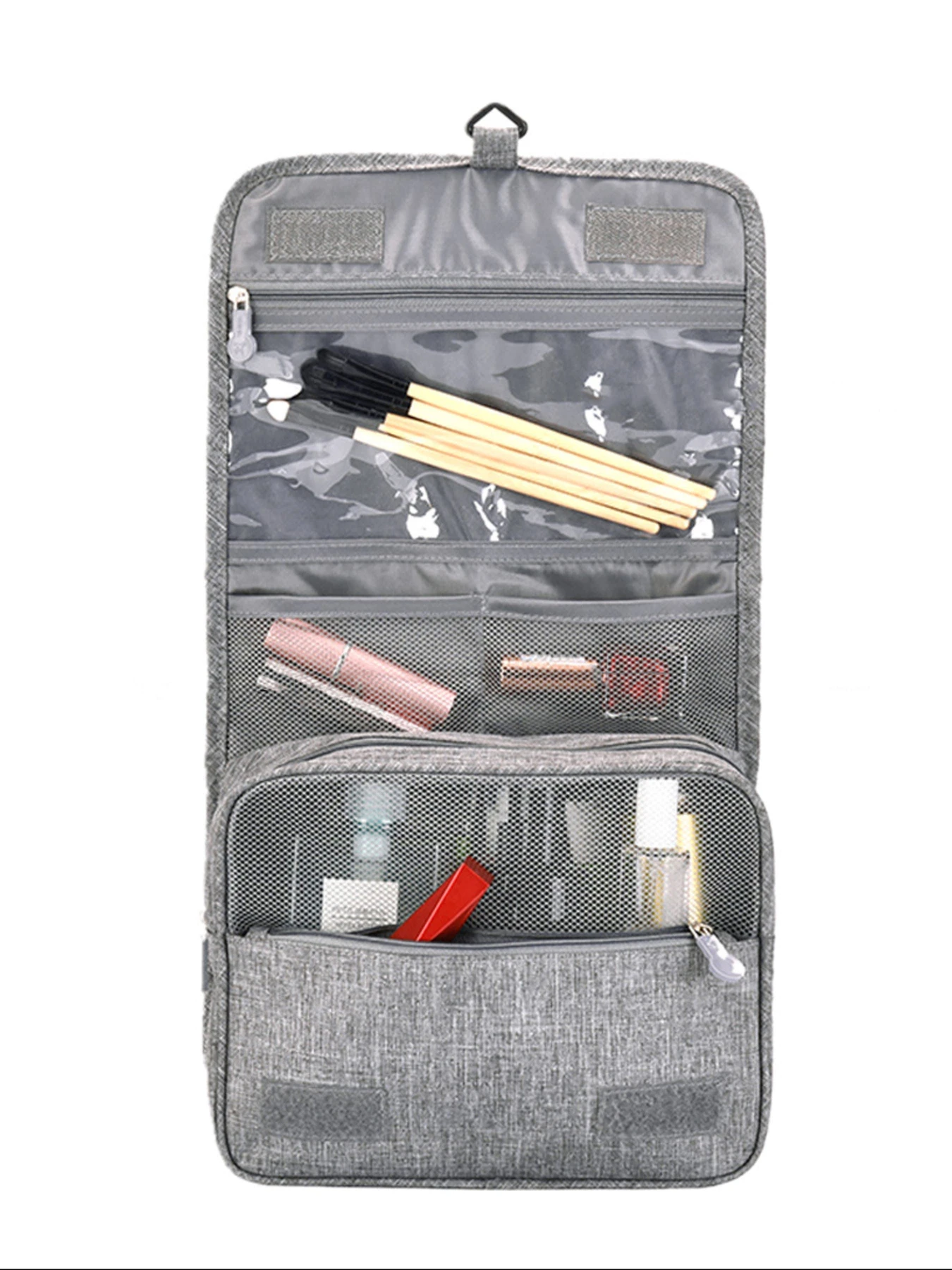 Косметичка-органайзер подвесная MBM HOME модель TH-26 GRAY Косметичка-органайзер подвесная MBM HOME модель TH-26 GRAY Фото