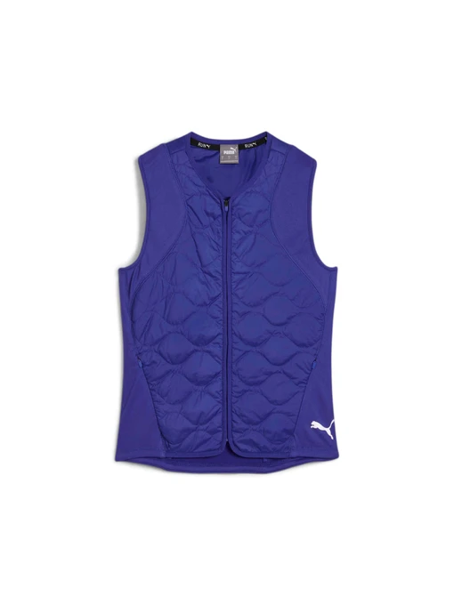 Куртки и дубленки PUMA Run Wrmlbl Padded Vest W модель 524057 Фото