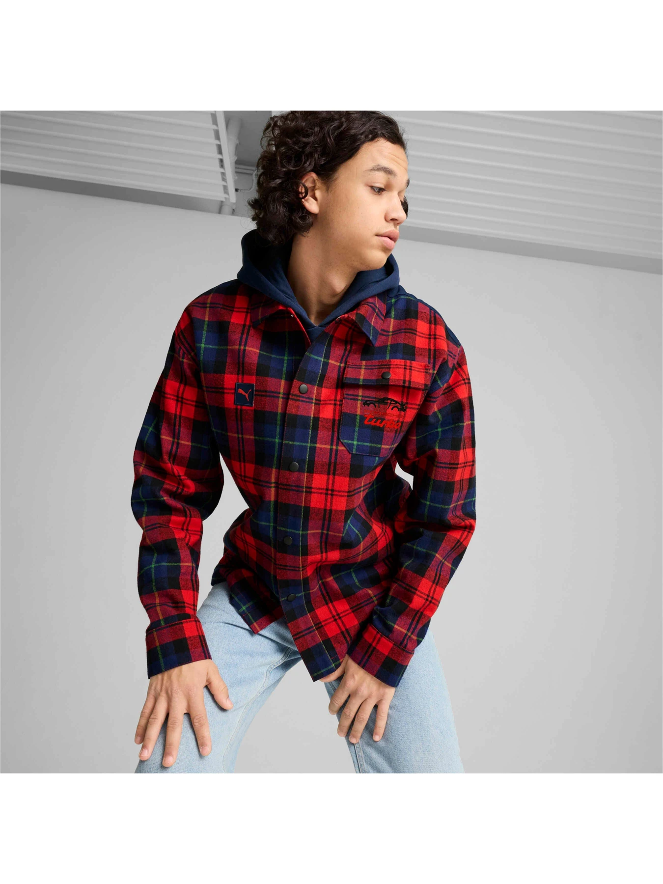 Рубашки PUMA Pl Statement Flanel Shirt модель 626364 Рубашки PUMA Pl Statement Flanel Shirt модель 626364 Фото