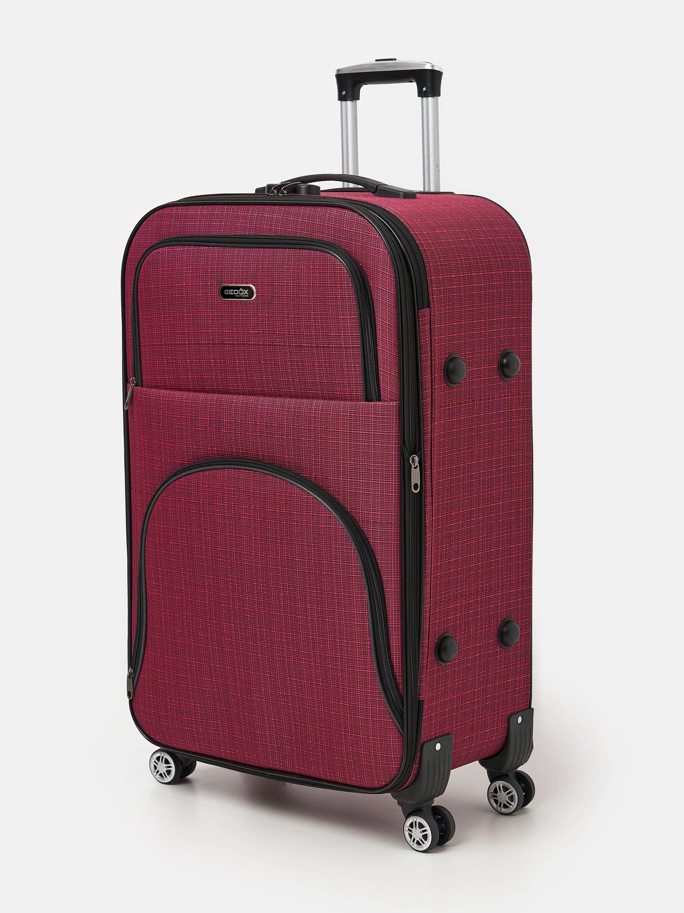 Дорожные сумки и чемоданы Ricco Grande модель T1TEXT1000pink-XL Фото
