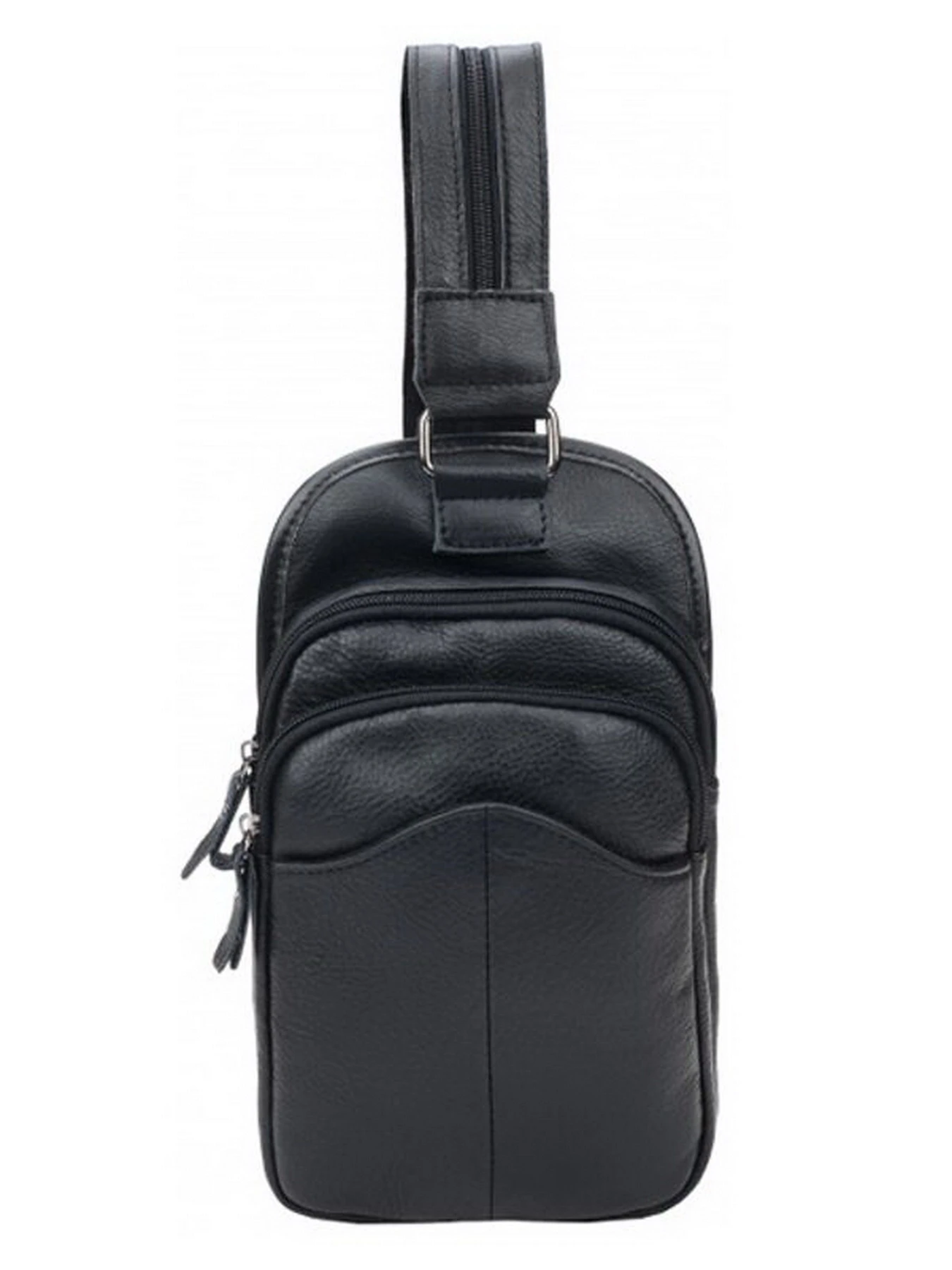 Рюкзаки Borsa Leather модель 1ta1003m-black Фото