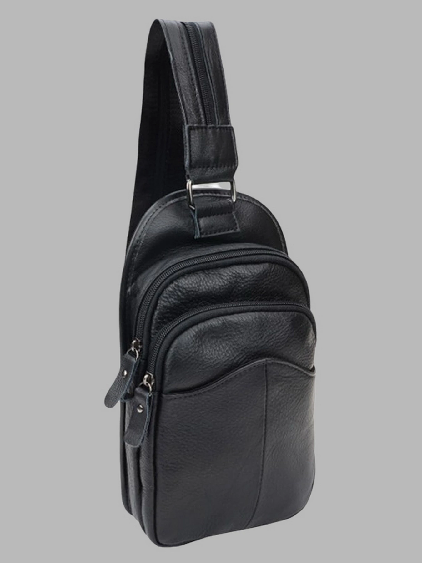 Рюкзаки Borsa Leather модель 1ta1003m-black Фото