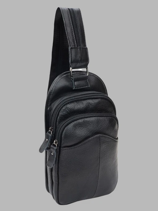 Рюкзаки Borsa Leather модель 1ta1003m-black Фото