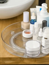 Подставка вращающаяся на 360° Lazy Susan прозрачная MBM HOME модель KP-73 T Фото
