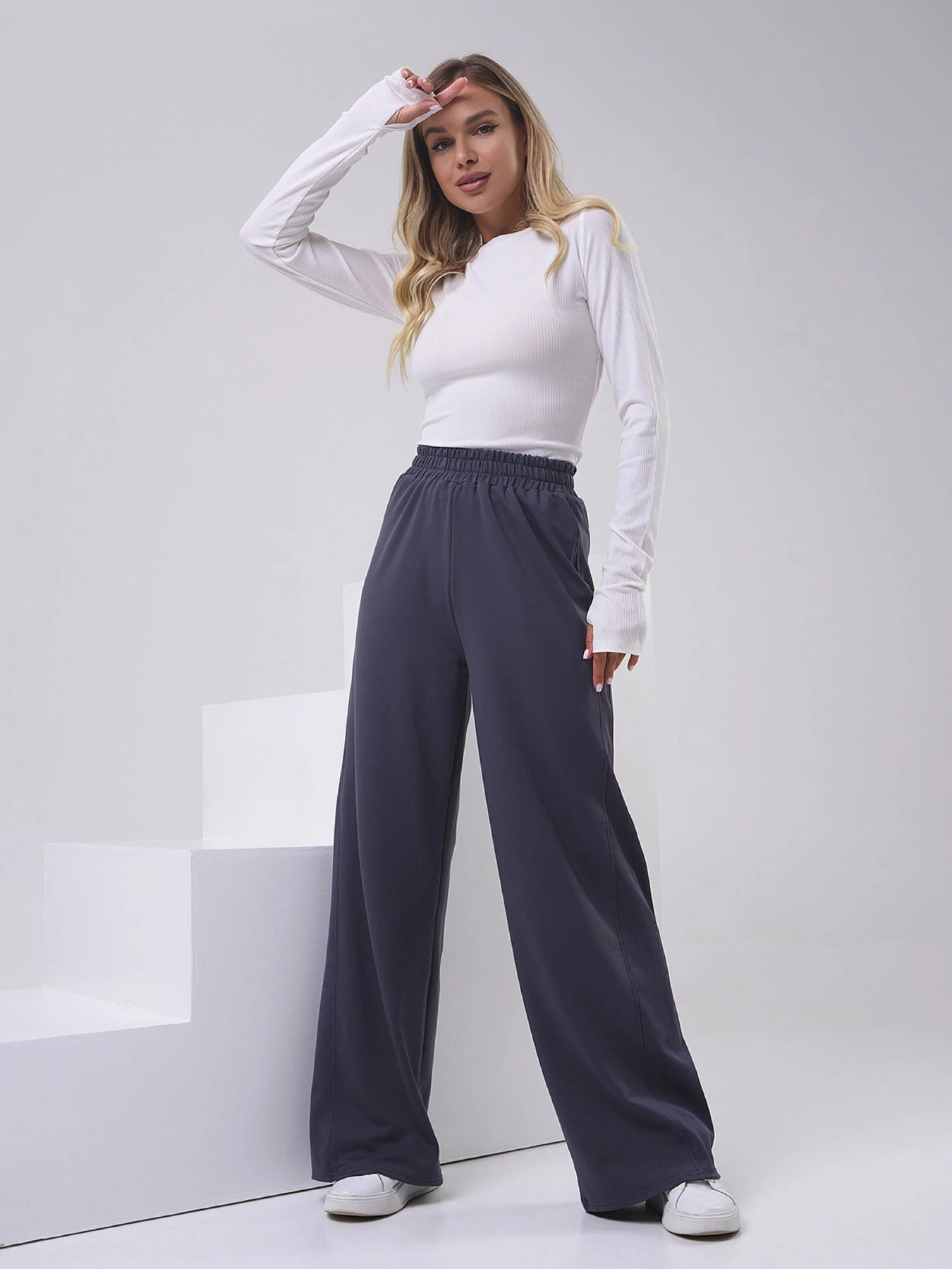 Штани ISSA Plus модель 14800_серый Фото