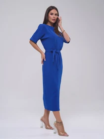 Сукні ISSA Plus модель 14809_электрик Фото