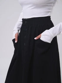 Юбки ISSA Plus модель 14815_черный Фото
