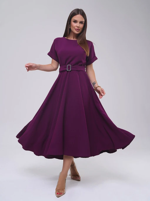 Сукні ISSA Plus модель 14529_фиолетовый Фото