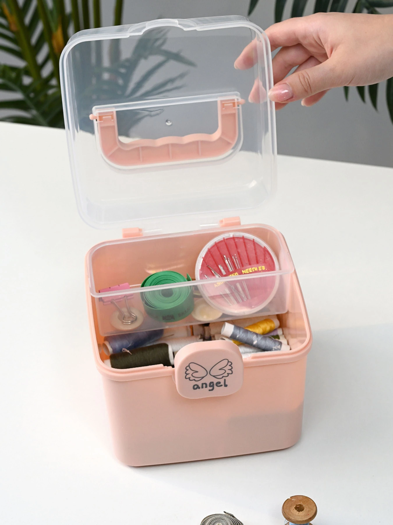Органайзер для мелочей розовый MBM HOME модель PC-16 XS PINK Органайзер для мелочей розовый MBM HOME модель PC-16 XS PINK Фото