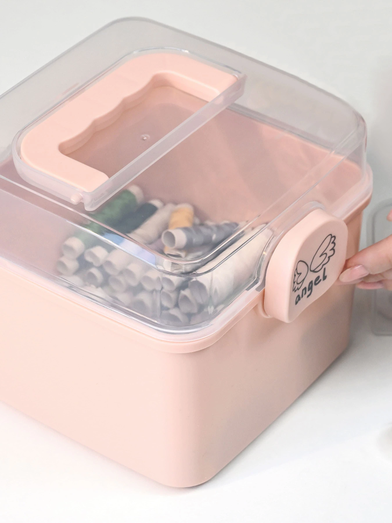 Органайзер для мелочей розовый MBM HOME модель PC-16 XS PINK Органайзер для мелочей розовый MBM HOME модель PC-16 XS PINK Фото