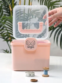 Органайзер для мелочей розовый MBM HOME модель PC-16 XS PINK Фото