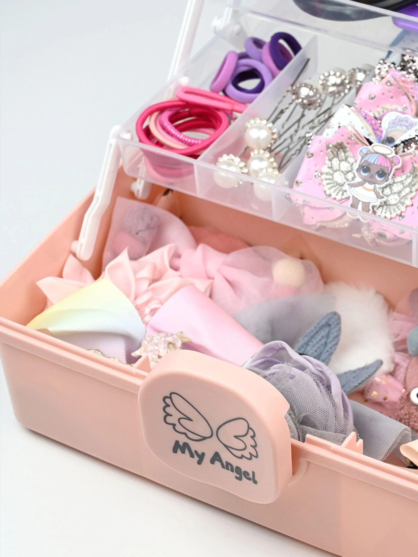 Органайзер для мелочей розовый MBM HOME модель PC-16 S PINK Фото