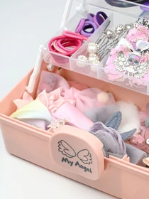 Органайзер для мелочей розовый MBM HOME модель PC-16 S PINK Фото