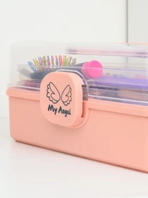 Органайзер для мелочей розовый MBM HOME модель PC-16 S PINK Фото
